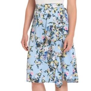 Ted Baker Women's Blue Ruffle Skirt | Size XXL | Elegant & Stylish | Brand New